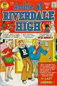Cover for Archie at Riverdale High (Archie, 1972 series) #7
