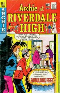 Cover Thumbnail for Archie at Riverdale High (Archie, 1972 series) #34