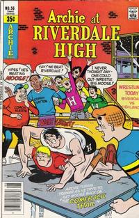 Cover for Archie at Riverdale High (Archie, 1972 series) #56