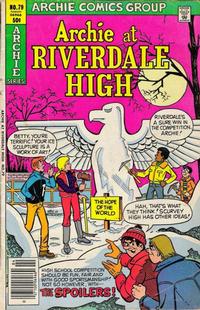 Cover Thumbnail for Archie at Riverdale High (Archie, 1972 series) #79