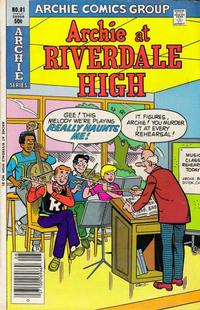 Cover Thumbnail for Archie at Riverdale High (Archie, 1972 series) #81