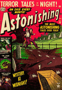 Cover for Astonishing (Marvel, 1951 series) #20