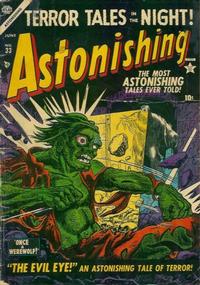 Cover for Astonishing (Marvel, 1951 series) #33