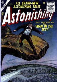 Cover for Astonishing (Marvel, 1951 series) #52