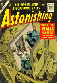 Cover for Astonishing (Marvel, 1951 series) #54