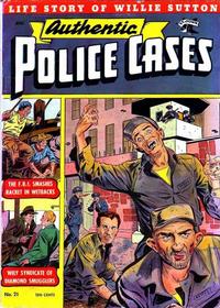 Cover Thumbnail for Authentic Police Cases (St. John, 1948 series) #21