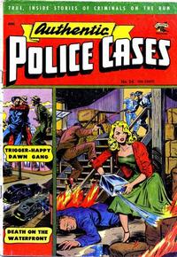 Cover Thumbnail for Authentic Police Cases (St. John, 1948 series) #24