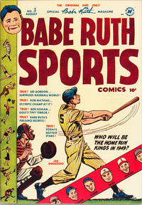 Cover Thumbnail for Babe Ruth Sports Comics (Harvey, 1949 series) #3