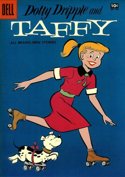 Cover for Four Color (Dell, 1942 series) #903 - Dotty Dripple and Taffy