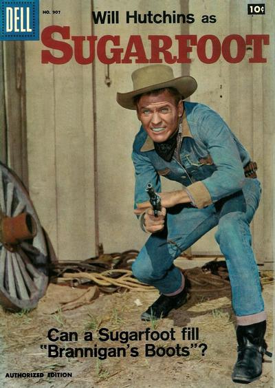 Cover for Four Color (Dell, 1942 series) #907 - Sugarfoot