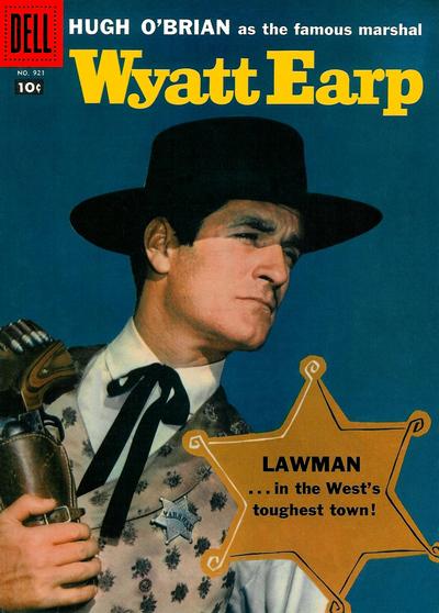 Cover for Four Color (Dell, 1942 series) #921 - Wyatt Earp