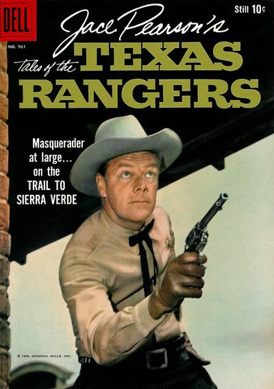 Cover for Four Color (Dell, 1942 series) #961 - Jace Pearson's Tales of the Texas Rangers