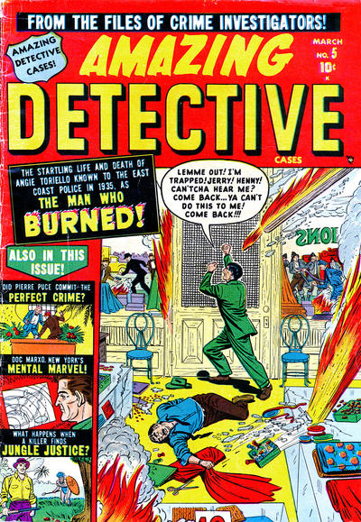 Cover for Amazing Detective Cases (Marvel, 1950 series) #5