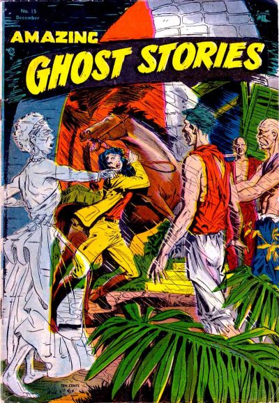 Cover for Amazing Ghost Stories (St. John, 1954 series) #15