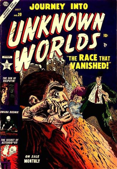 Cover for Journey into Unknown Worlds (Marvel, 1950 series) #20