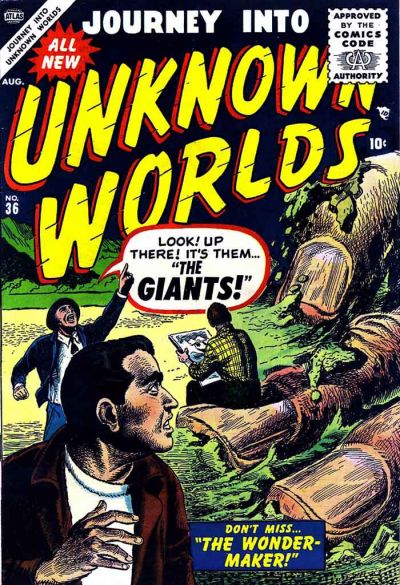 Cover for Journey into Unknown Worlds (Marvel, 1950 series) #36