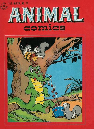 Cover for Animal Comics (Dell, 1942 series) #19