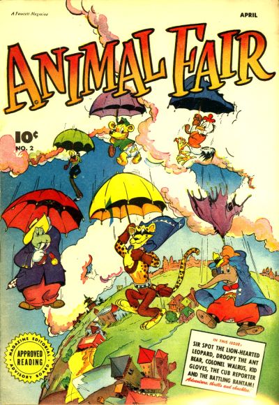 Cover for Animal Fair (Fawcett, 1946 series) #2