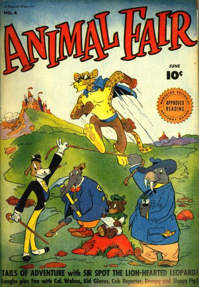 Cover for Animal Fair (Fawcett, 1946 series) #4