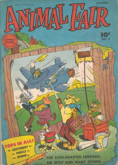 Cover for Animal Fair (Fawcett, 1946 series) #8