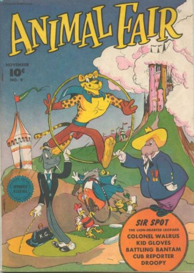 Cover for Animal Fair (Fawcett, 1946 series) #9