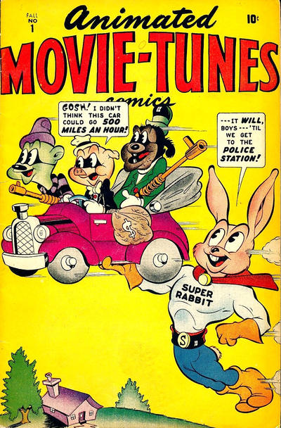 Cover for Animated Movie Tunes (Marvel, 1945 series) #1