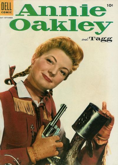 Cover for Annie Oakley & Tagg (Dell, 1955 series) #4
