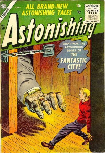 Cover for Astonishing (Marvel, 1951 series) #50