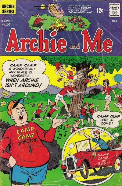 Cover for Archie and Me (Archie, 1964 series) #10