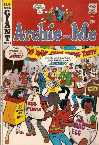 Cover for Archie and Me (Archie, 1964 series) #49