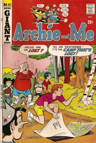 Cover for Archie and Me (Archie, 1964 series) #51