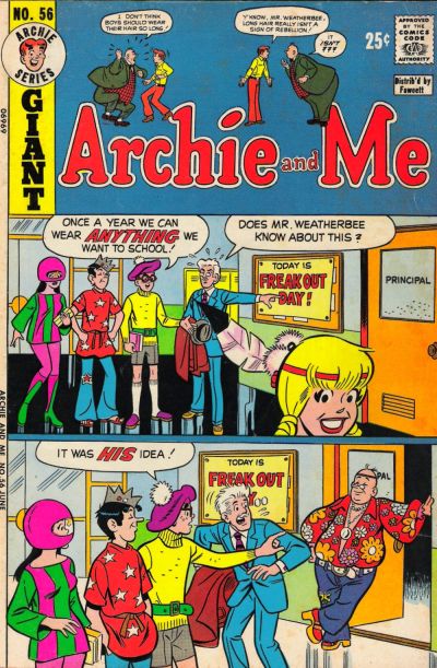 Cover for Archie and Me (Archie, 1964 series) #56