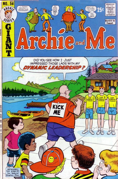 Cover for Archie and Me (Archie, 1964 series) #58