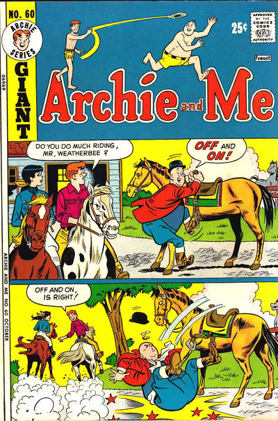 Cover for Archie and Me (Archie, 1964 series) #60
