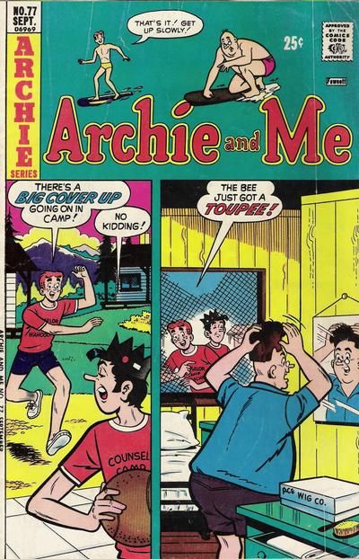 Cover for Archie and Me (Archie, 1964 series) #77