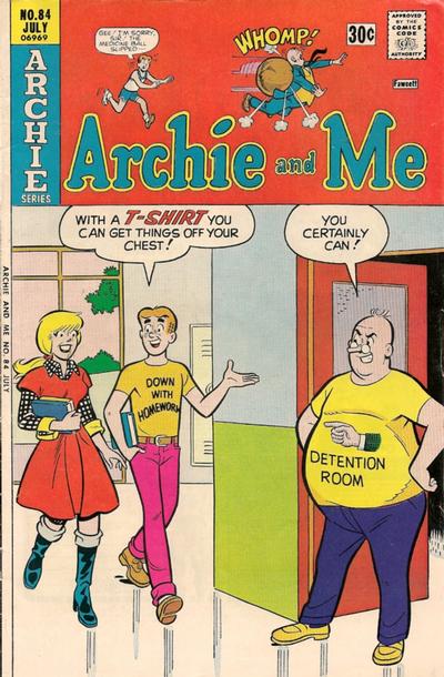 Cover for Archie and Me (Archie, 1964 series) #84