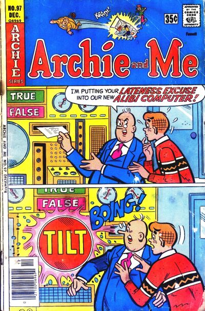 Cover for Archie and Me (Archie, 1964 series) #97