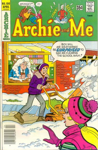 Cover for Archie and Me (Archie, 1964 series) #100