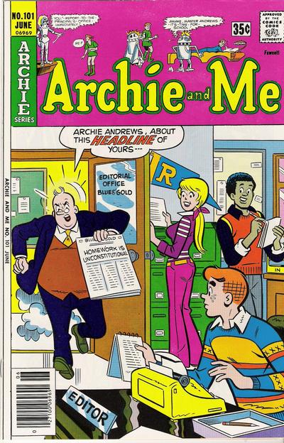 Cover for Archie and Me (Archie, 1964 series) #101