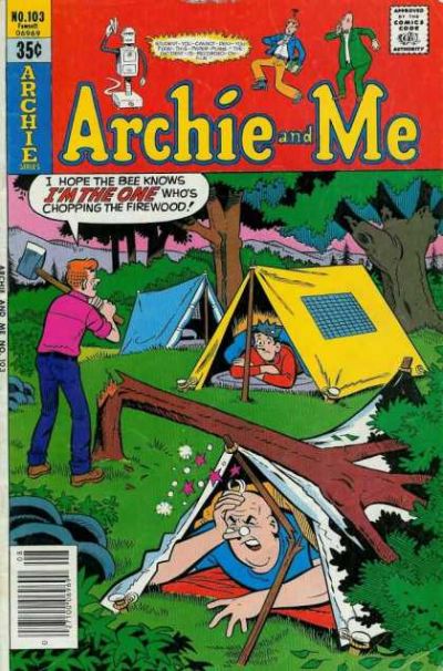 Cover for Archie and Me (Archie, 1964 series) #103