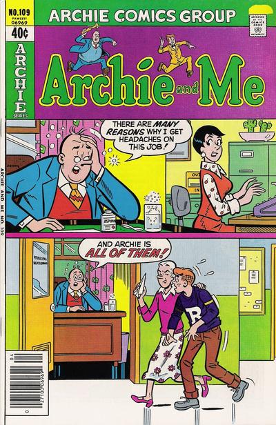 Cover for Archie and Me (Archie, 1964 series) #109