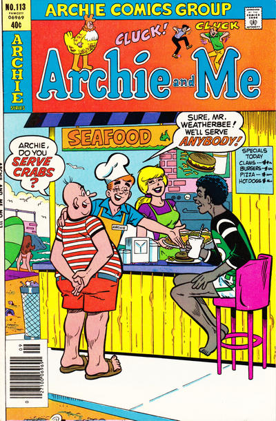 Cover for Archie and Me (Archie, 1964 series) #113