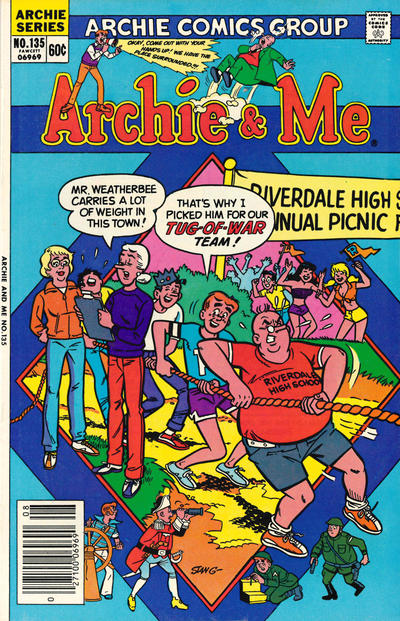 Cover for Archie and Me (Archie, 1964 series) #135