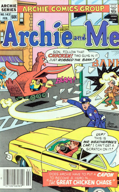 Cover for Archie and Me (Archie, 1964 series) #143