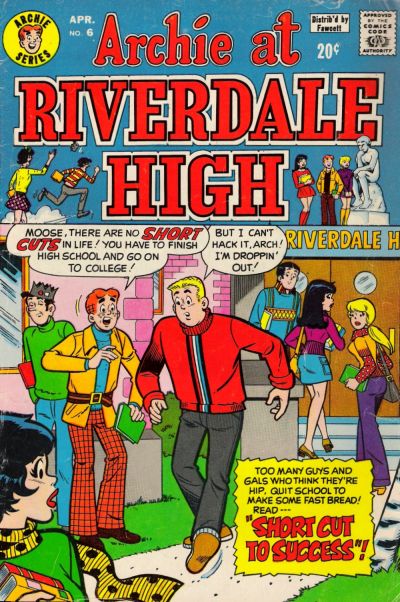 Cover for Archie at Riverdale High (Archie, 1972 series) #6