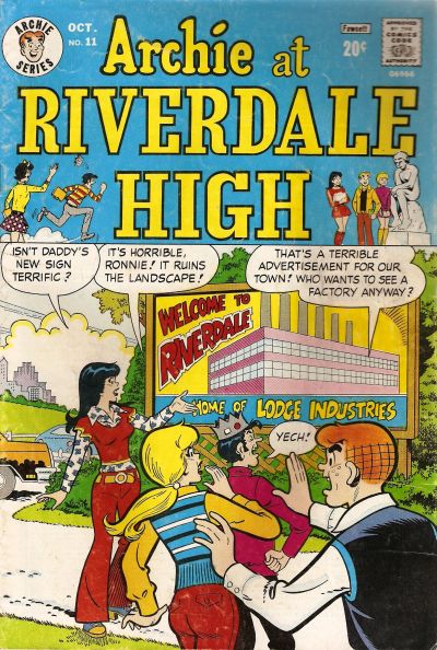 Cover for Archie at Riverdale High (Archie, 1972 series) #11
