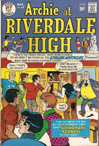 Cover for Archie at Riverdale High (Archie, 1972 series) #14