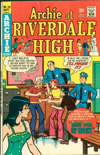Cover for Archie at Riverdale High (Archie, 1972 series) #28