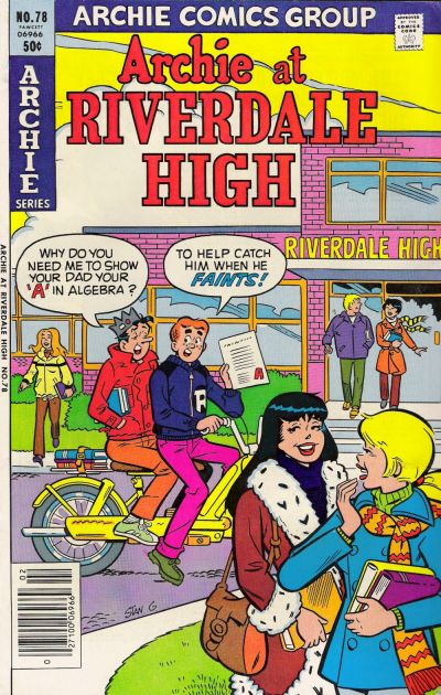 Cover for Archie at Riverdale High (Archie, 1972 series) #78