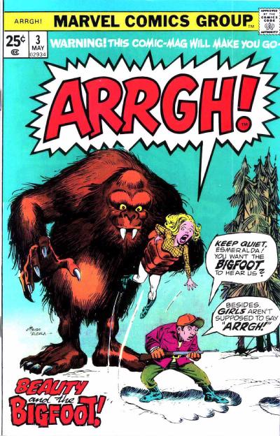 Cover for Arrgh! (Marvel, 1974 series) #3